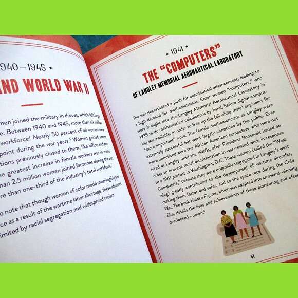 Book - The Illustrated Feminist: 100 Years of Suffrage, Strength, and Sisterhood - Picture 9 of 16